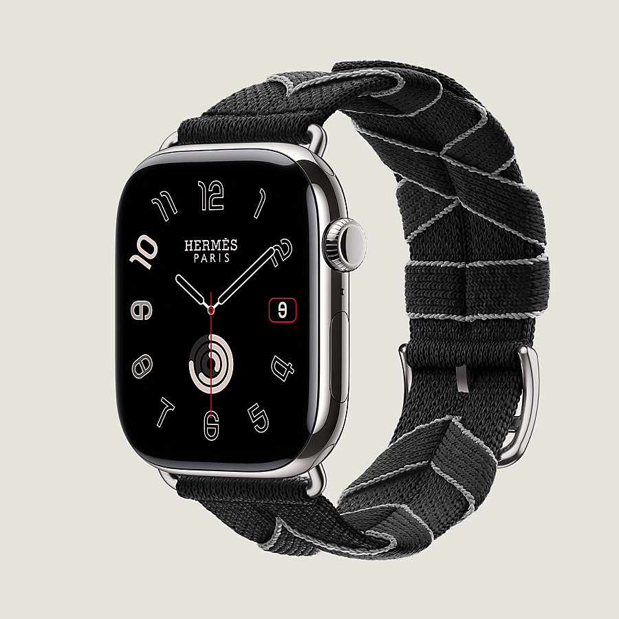 Apple Watch Hermès シンプルトゥール 《ブリドン/リゼレ》 46 mm 