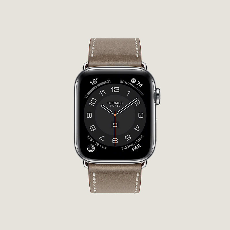 Apple Watch Hermès シンプルトゥール 45 mm Hermès エルメス-公式サイト