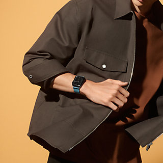 apple watch HERMES ドゥブルトゥール 白かっ ブラン #440