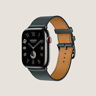 格安超特価Apple Watch HERMÈS レザーバンド 45mm 時計