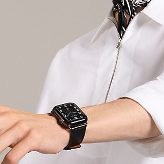 限定品新作Apple Watch HERMES45mmアドラージュシンプルトゥールレザー 時計