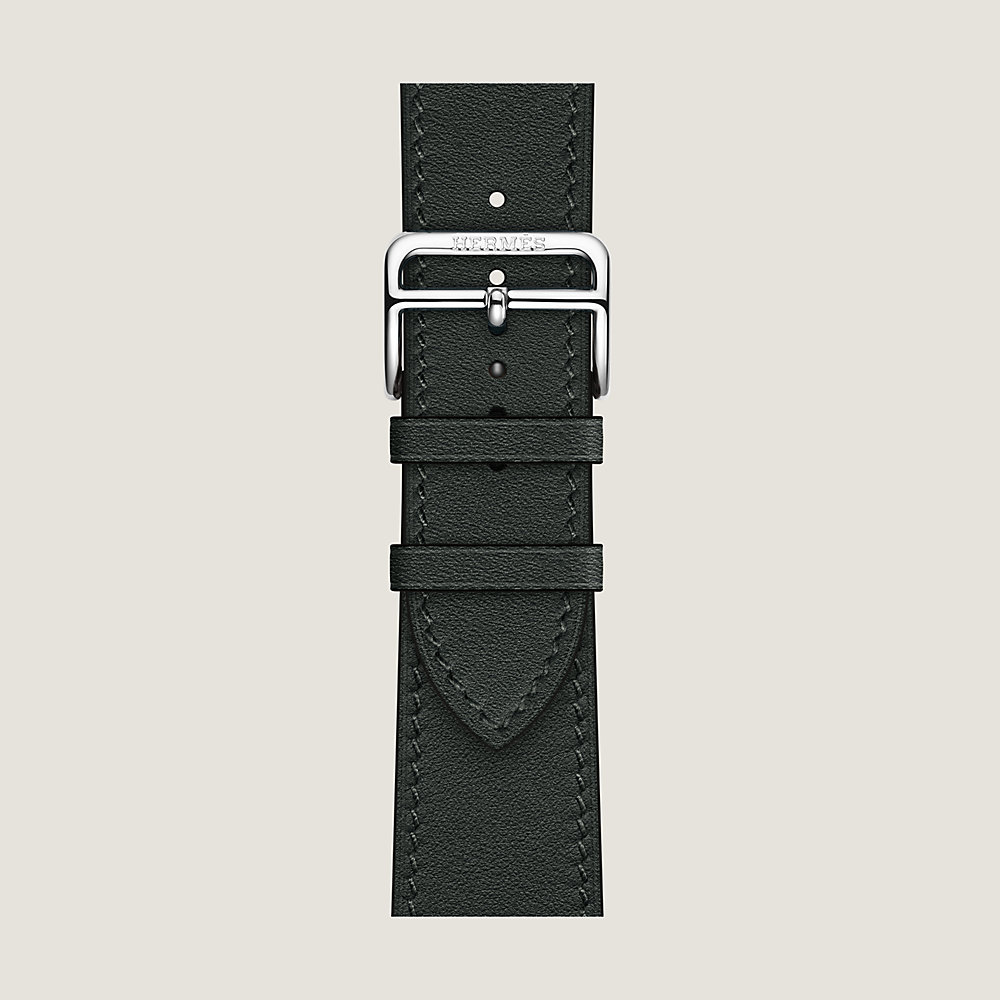 Apple Watch Hermès シンプルトゥール 46 mm - ブラック | Hermès 