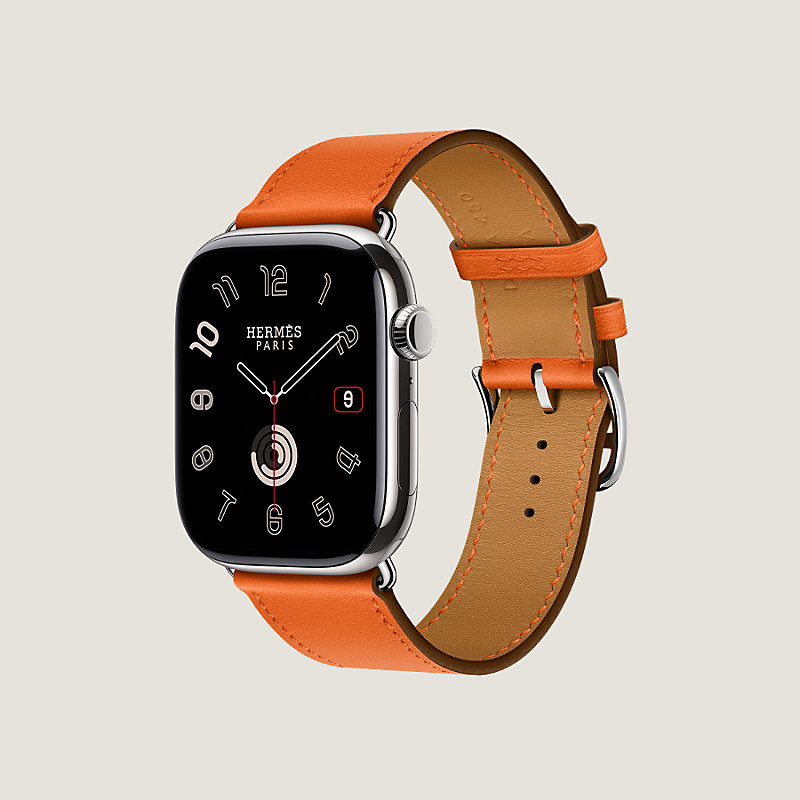 Apple Watch Hermès シンプルトゥール 46 mm | Hermès - エルメス-公式 