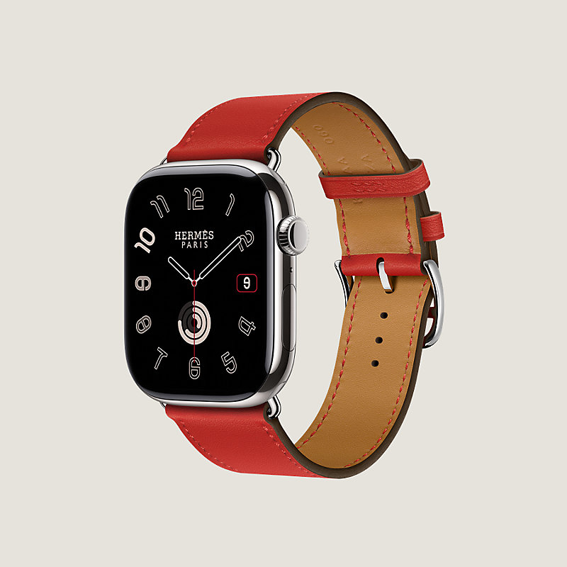 新品Apple Watch Hermès シンプルトゥール 41 mm Apple Watch Hermès シンプルトゥール 42 mm - グレー | Hermès