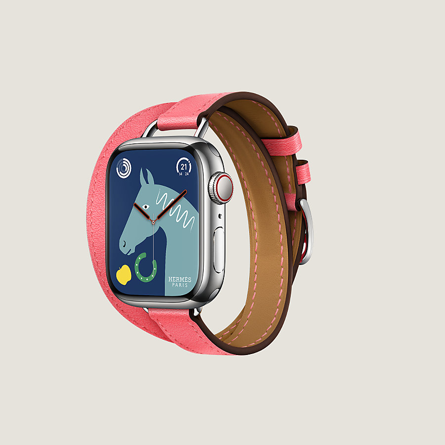 Apple Watch Hermès ドゥブルトゥール 《アトラージュ》 41 mm 