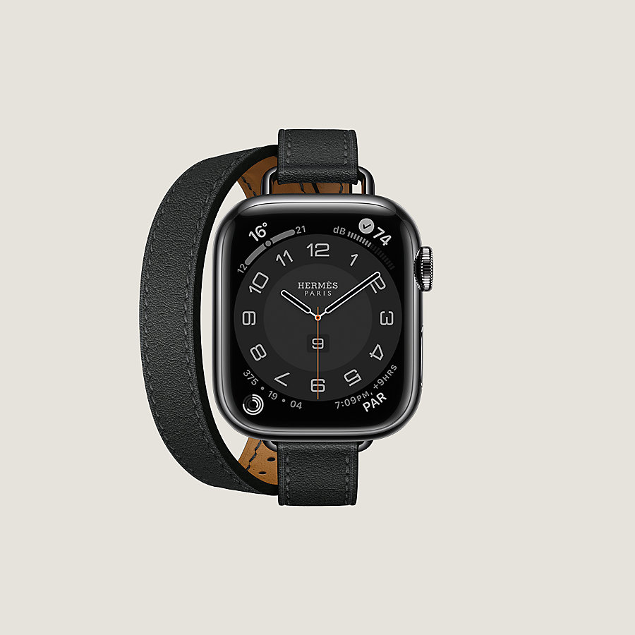 Apple Watch Hermès ドゥブルトゥール 《アトラージュ》 41 mm 
