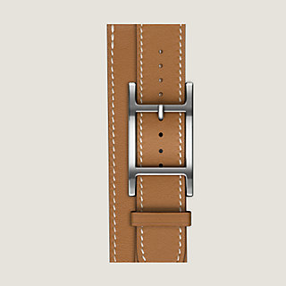Apple Watch Hermès ドゥブルトゥール 《アピ》 42 mm | Hermès 