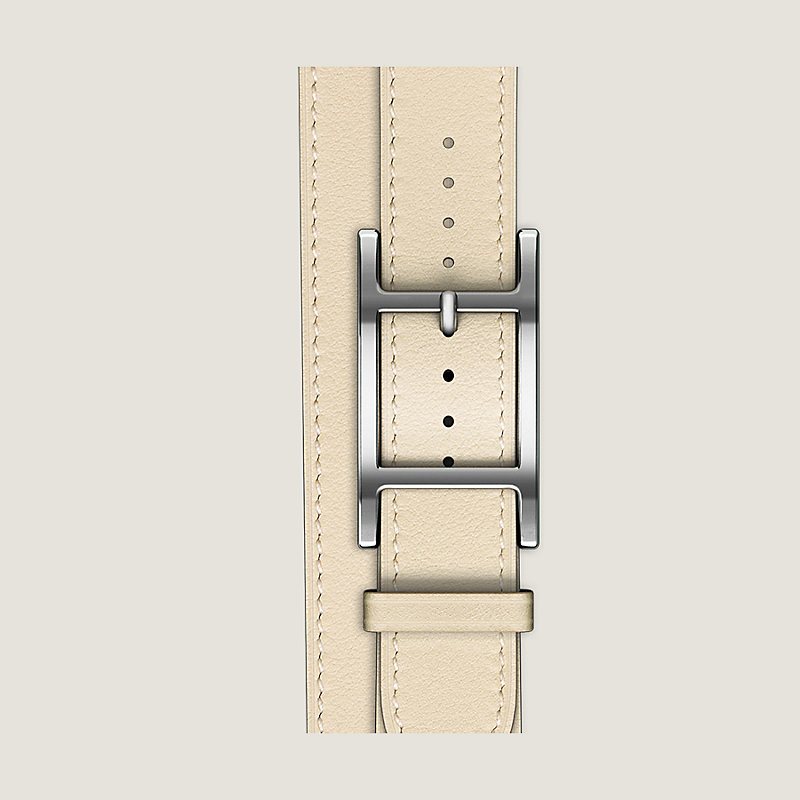 Apple Watch Hermès ドゥブルトゥール 《アピ》 42 mm | Hermès 