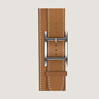 Apple Watch Hermès ドゥブルトゥール 《アピ》 46 mm | Hermès 