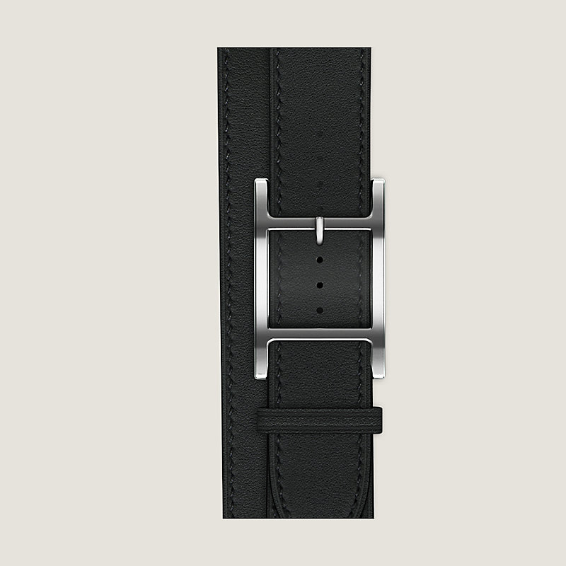 Apple Watch Hermès ドゥブルトゥール 《アピ》 46 mm | Hermès 