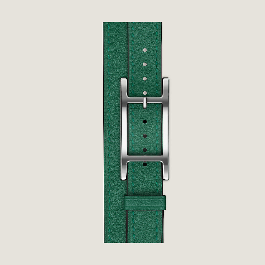 133 Apple Watch エルメス エトゥープ メンズ 灰緑色（Apple Watch 