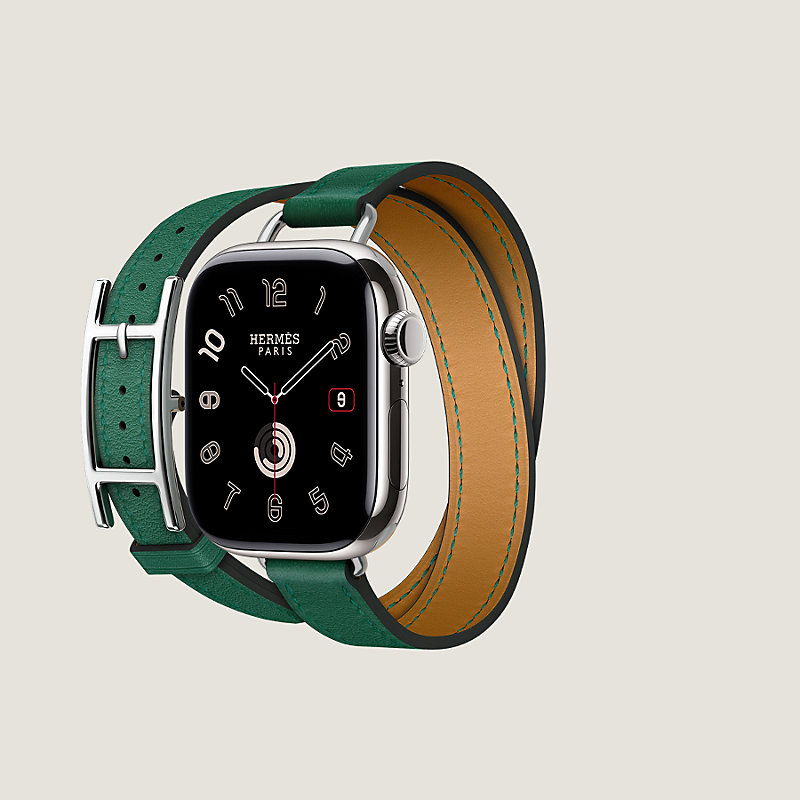Apple Watch Hermès ドゥブルトゥール 《アピ/アトラージュ》 42 mm 