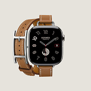 Apple Watch Hermès ドゥブルトゥール 《アピ/アトラージュ》 42 mm 