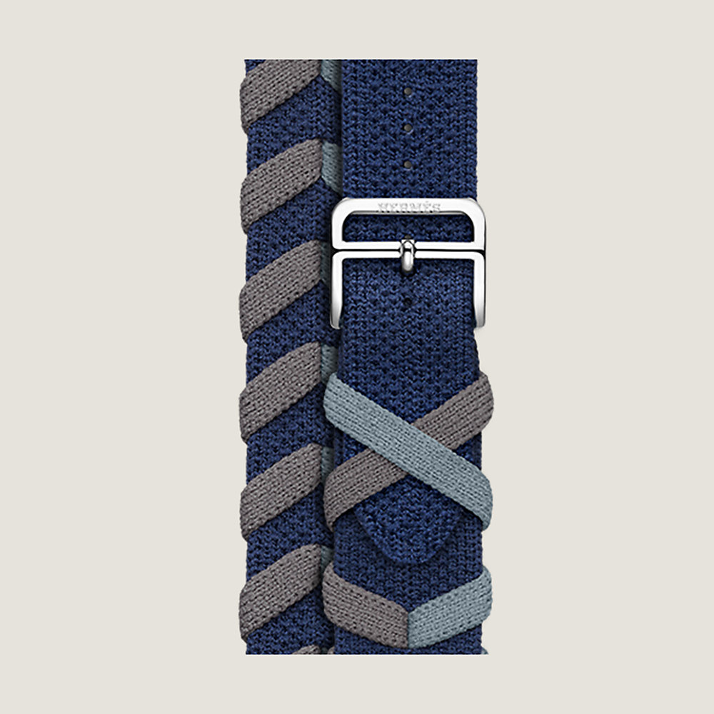 Apple Watch Hermès ドゥブルトゥール 《ブリドン》 41 mm | Hermès 