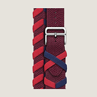 Apple Watch Hermès ドゥブルトゥール 《ブリドン》 41 mm | Hermès 