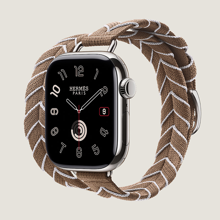 Apple Watch Hermès ドゥブルトゥール 《ブリドン/リゼレ/アトラージュ 
