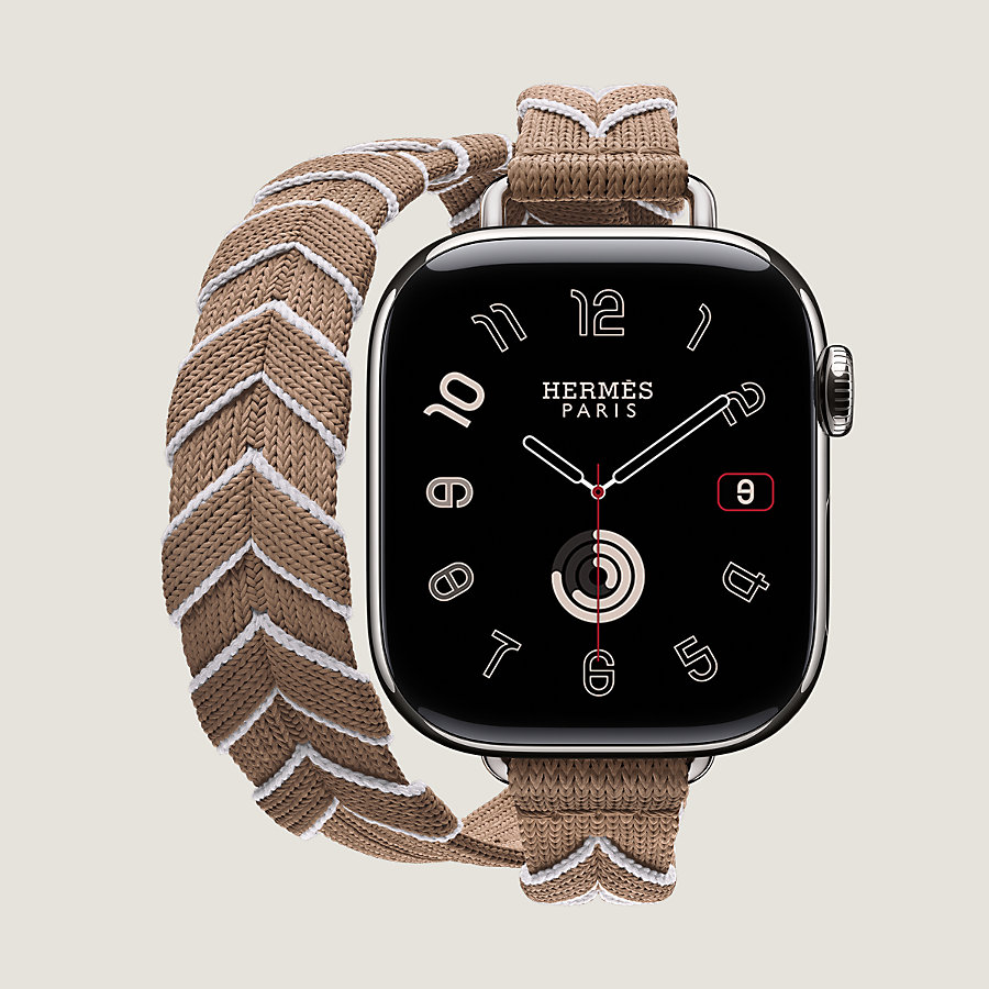 Apple Watch Hermès ドゥブルトゥール 《ブリドン/リゼレ/アトラージュ 