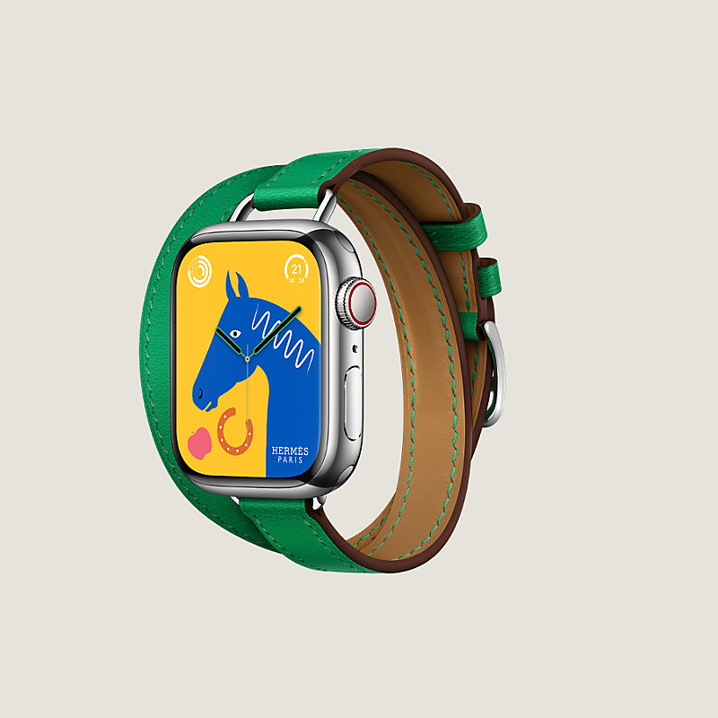 Apple Watch Hermès 41 mm Attelage Double Tour錶帶