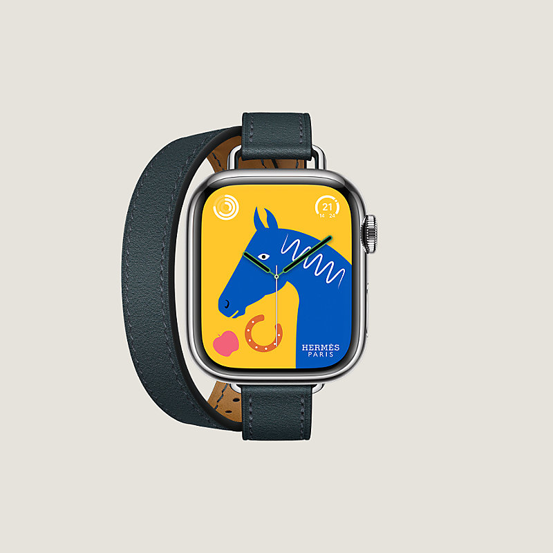 Apple Watch Hermès 41 mm Attelage Double Tour錶帶
