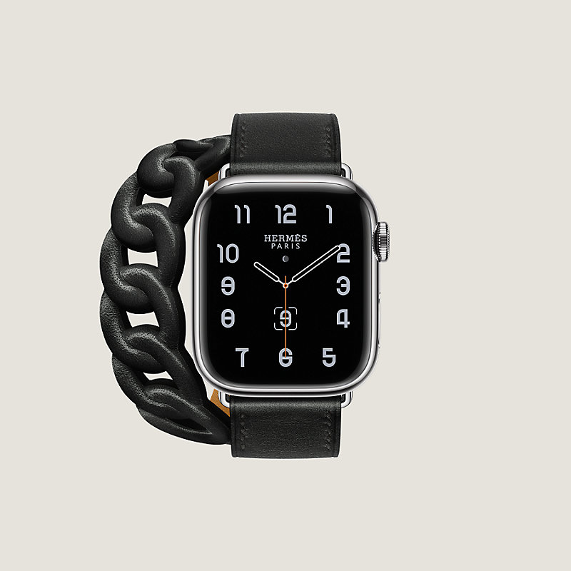 Apple Watch Hermès 41 mm Gourmette Double Tour錶帶