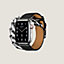 Apple Watch Hermès 41 mm Gourmette Metal Double Tour錶帶, 檢視: 正面, front, 檢視共3張圖片的第4張