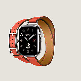 【国内発☆】Hermes☆ Hapi Apple Watch ダブルツアー42 Band Apple Watch Hermès Double Tour 42 mm Hapi | Hermès USA