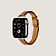 Apple Watch Hermès 42&nbsp;mm Attelage Single Tour錶帶, 檢視: 正面, front, 檢視共3張圖片的第4張