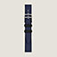 Apple Watch Hermès 42&nbsp;mm Twill Jump Attelage Single Tour錶帶, 檢視: 平面, flat, 檢視共1張圖片的第4張