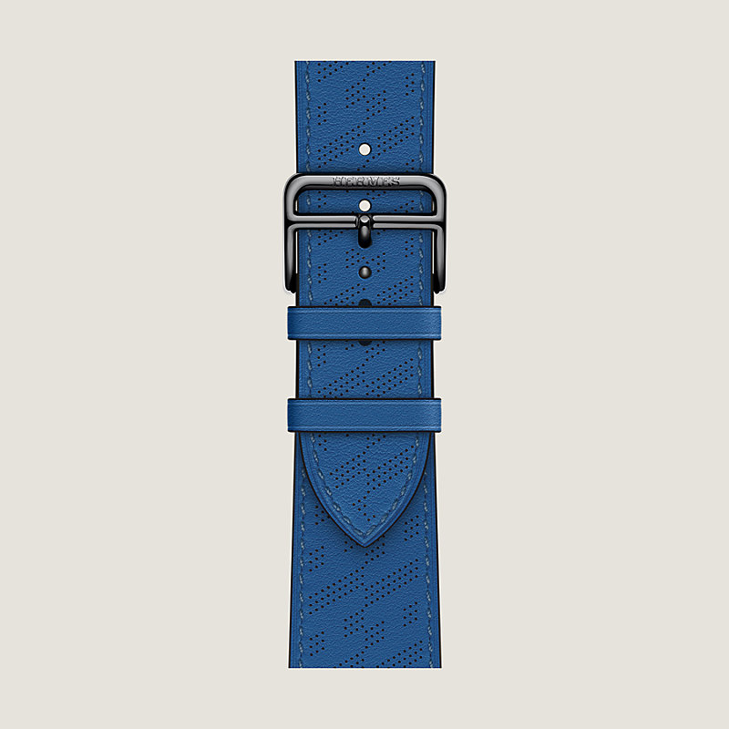 Apple Watch Hermès 45 mm H Diagonal Single Tour錶帶| Hermès 愛馬仕