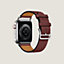 Apple Watch Hermès 45&nbsp;mm Attelage Single Tour錶帶, 檢視: 反面, back, 檢視共2張圖片的第4張