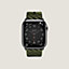Apple Watch Hermès 45&nbsp;mm Jumping Single Tour錶帶, 檢視: 正面, front, 檢視共4張圖片的第4張