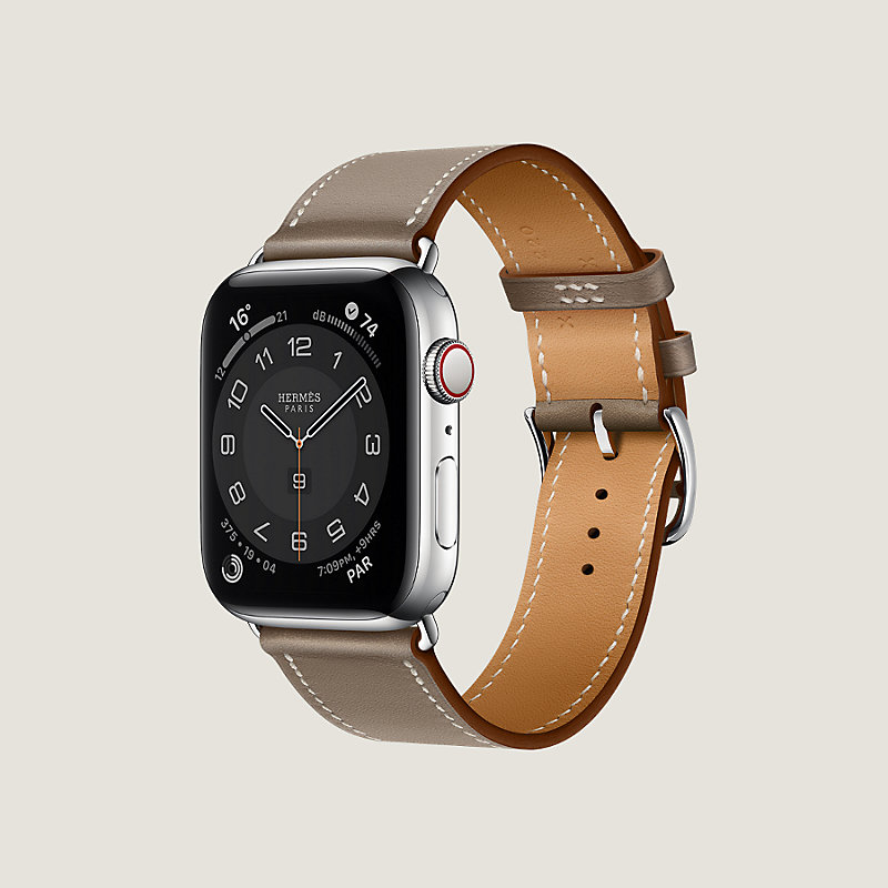 Apple Watch Hermès 45 mm Single Tour錶帶| Hermès 愛馬仕台灣地區官網
