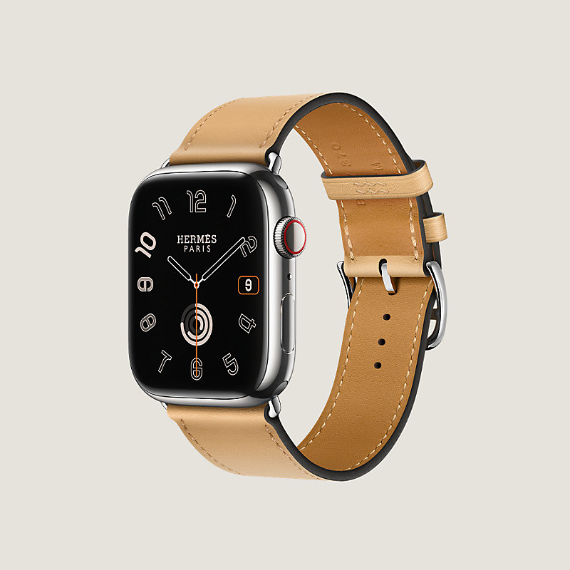 Apple Watch Hermès 45 mm Single Tour錶帶| Hermès 愛馬仕台灣地區官網