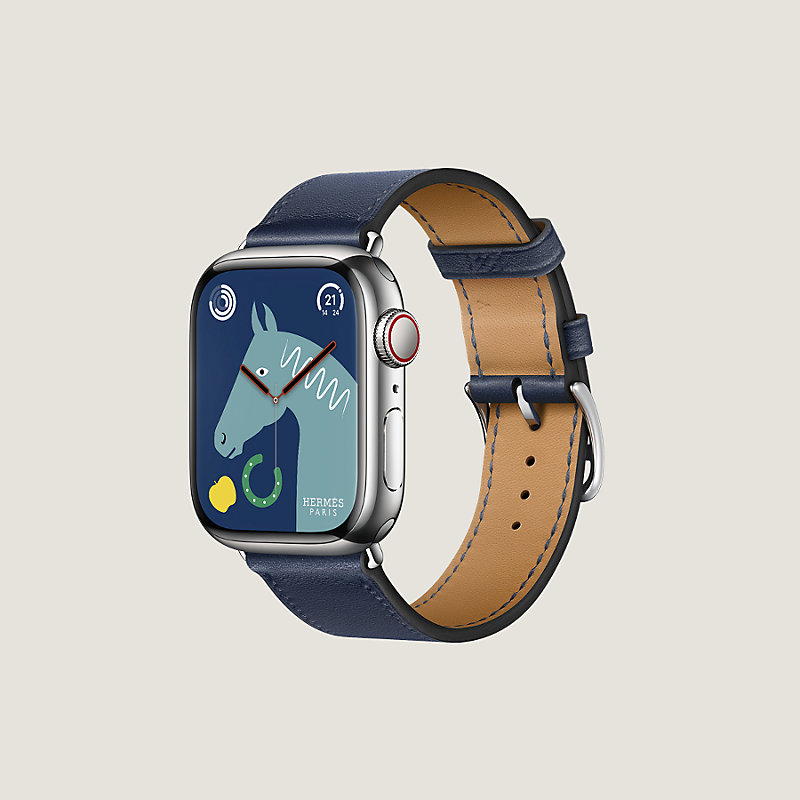 Apple Watchエルメスseries8 【特別セール品】 - 時計