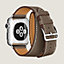 Apple Watch Hermes Strap Double Tour 38 mm, View: Back, back, view 2 of 5
