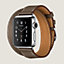 Apple Watch Hermes Strap Double Tour 38 mm, View: front, front, view 4 of 5