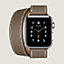 Apple Watch Hermes Strap Double Tour 38 mm, View: front, front, view 5 of 5