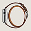 Apple Watch Hermes Strap Double Tour 38 mm, View: side, side, view 3 of 5