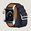 Apple Watch Hermès Strap Double Tour Long 40&nbsp;mm, View: Back, back, view 2 of 4