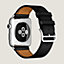 Apple Watch Hermes Strap Single Tour 42&nbsp;mm, View: Back, back, view 2 of 5