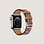 Apple Watch Hermès シンプルトゥール 41 mm, イメージ: 背面図, back, ビュー2の4
