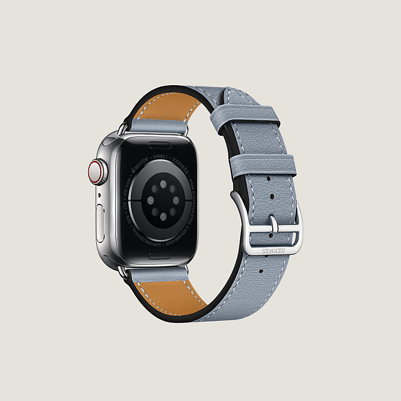 Apple Watch エルメス 41mm ブルー・ラン シングルストラップ | www ...