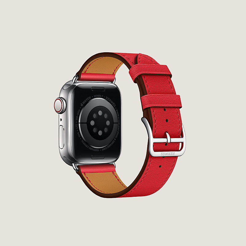 Apple Watch HERMES -41mmケース用 ルージュ・ドゥ・クール | www