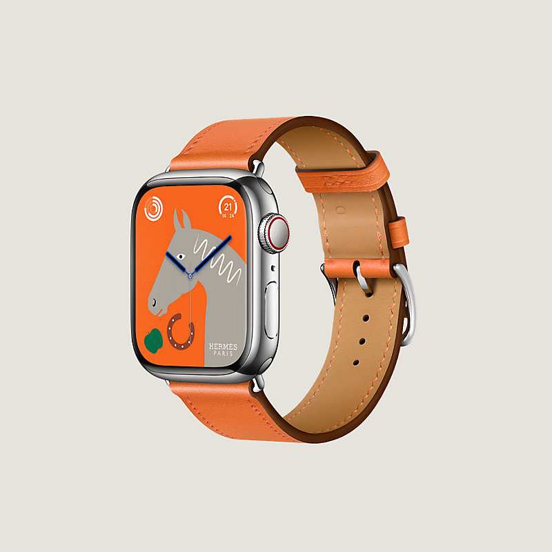 エルメス Apple Watch ベルト セットアップルウォッチ - レザーベルト
