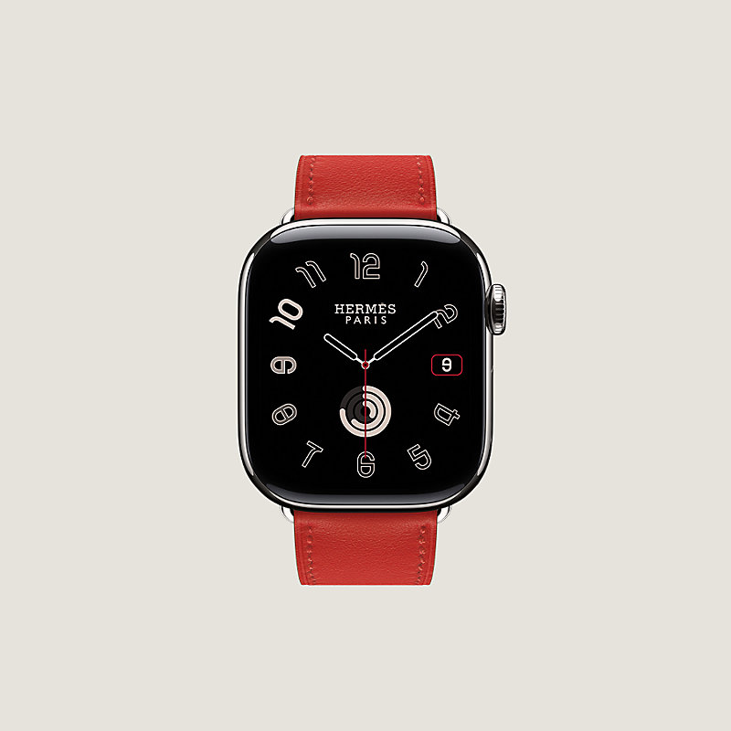 Apple Watch Hermèsシンプルトゥールレザーストラップ 新作】アップルウォッチの「エルメス」ストラップ、どっちがお