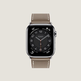 時計1624  Apple Watch エルメス　エトゥープ　グレー　HERMES