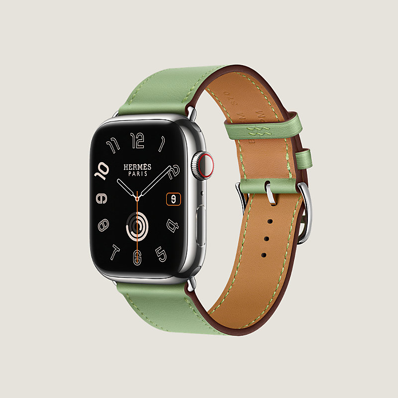 時計1624  Apple Watch エルメス　エトゥープ　グレー　HERMES