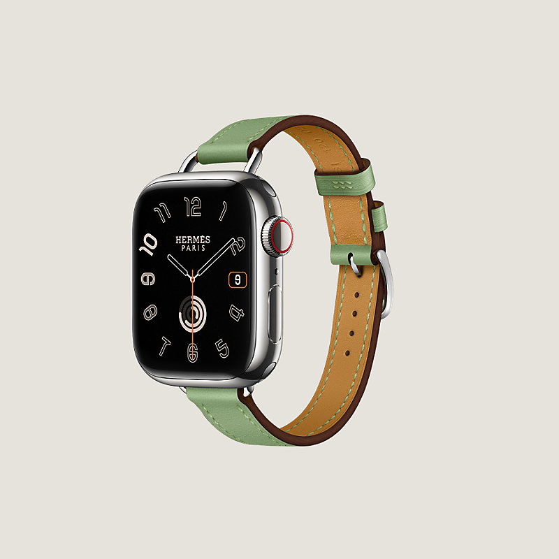 Apple Watch Hermès シンプルトゥール 《アトラージュ》 41 mm | Hermès - エルメス-公式サイト