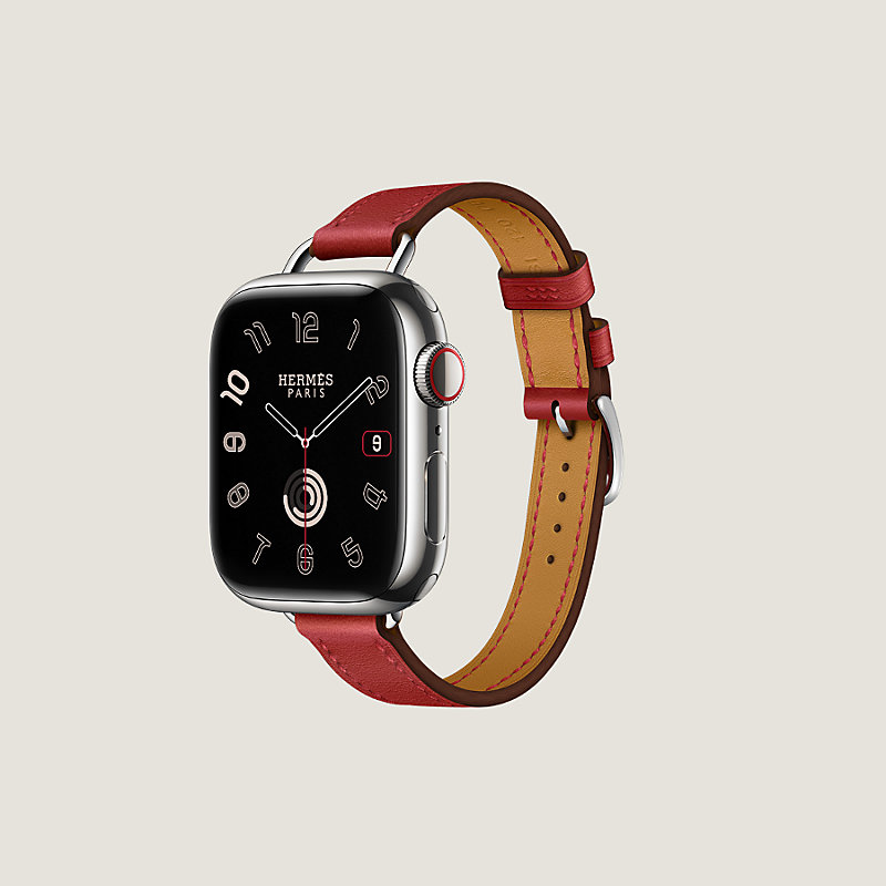 Apple Watch Hermès シンプルトゥール 《アトラージュ》 41 mm | Hermès - エルメス-公式サイト