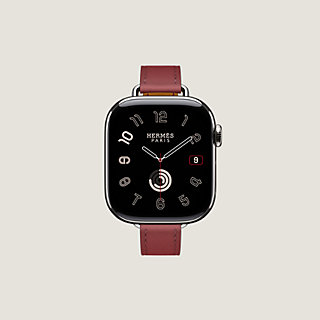 Hermès 41mmアトラージュ・ドゥブルトゥールレザーストラップ apple-watch-hermes-シンプル